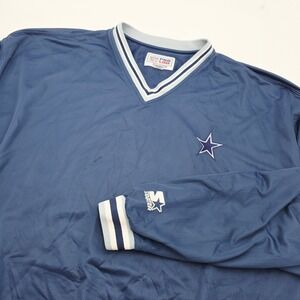 Vintage 90s Mens XL Starter Pro Line Dallas Cowboys NFL Football Pullover Jacket